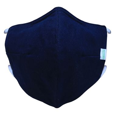 image of AIZOME PROTECT- DOUBLE LAYERED COTTON DENIM MASKS -PACK OF 3 - APJO-12154-C3